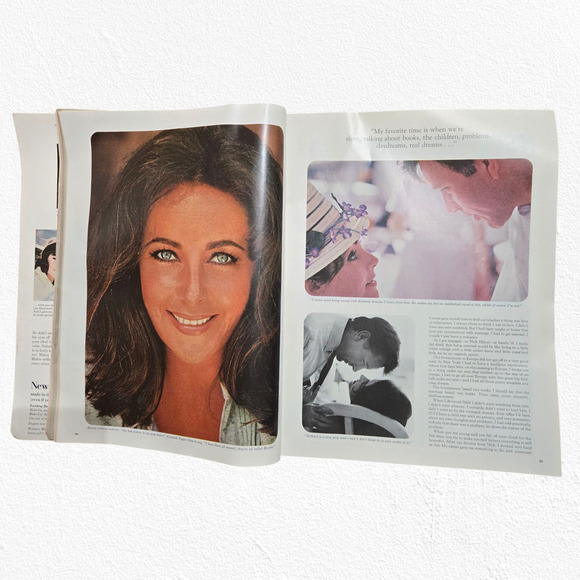 1965 Vintage Ladies Home Journal Elizabeth Taylor Cover Volume 82 Number 11 - Picture 7 of 7